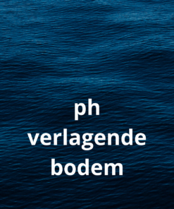 PH verlaagde bodem
