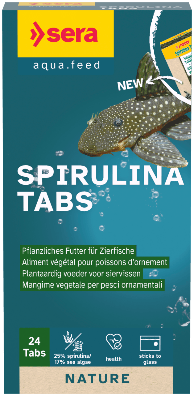 Sera Spirulina Tabs Nature 24 tabletten