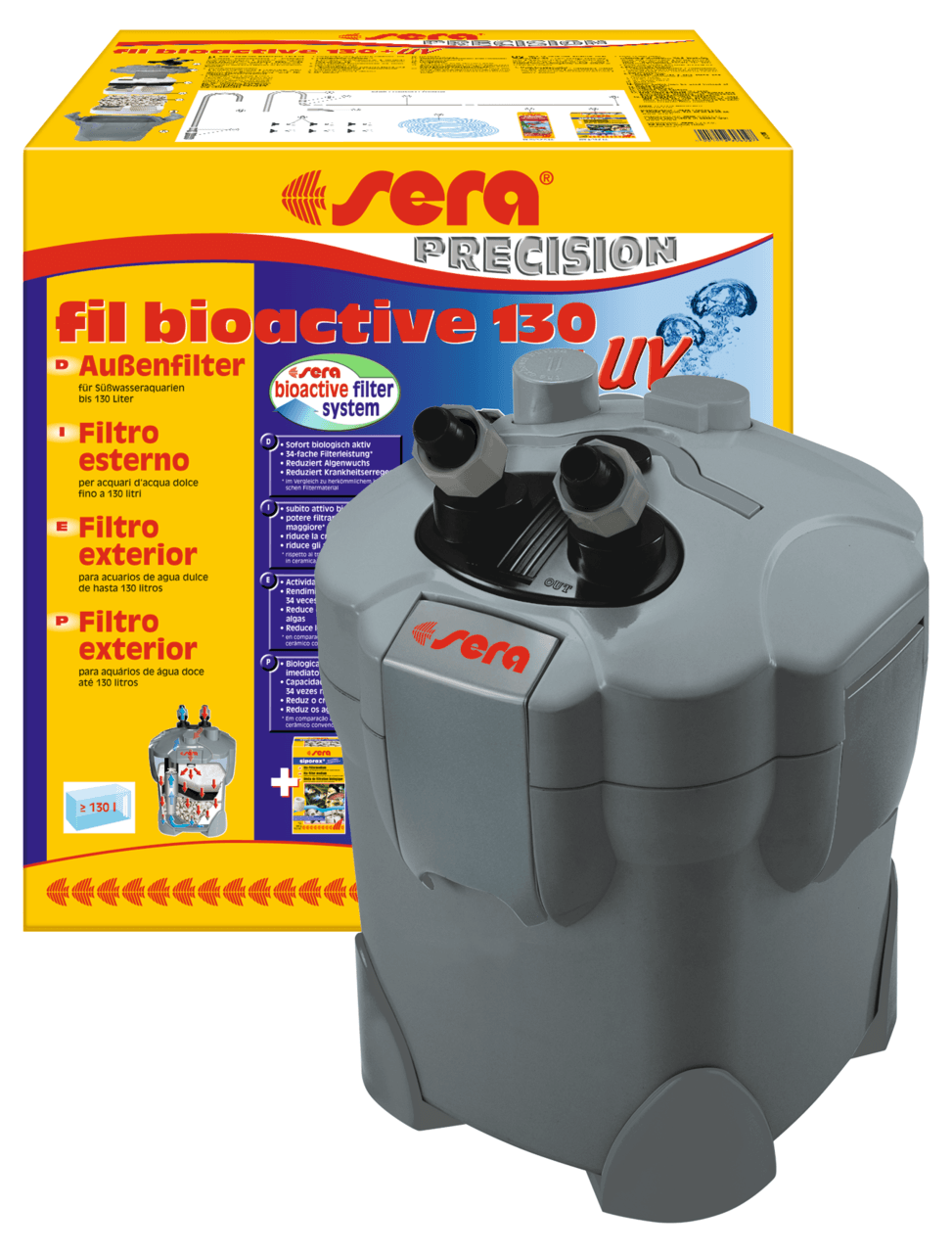 sera fil bioactive 130 + UV lamp